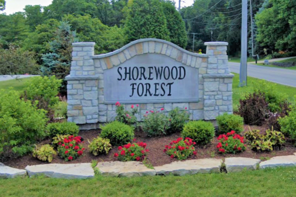 Shorewood Forest Sign