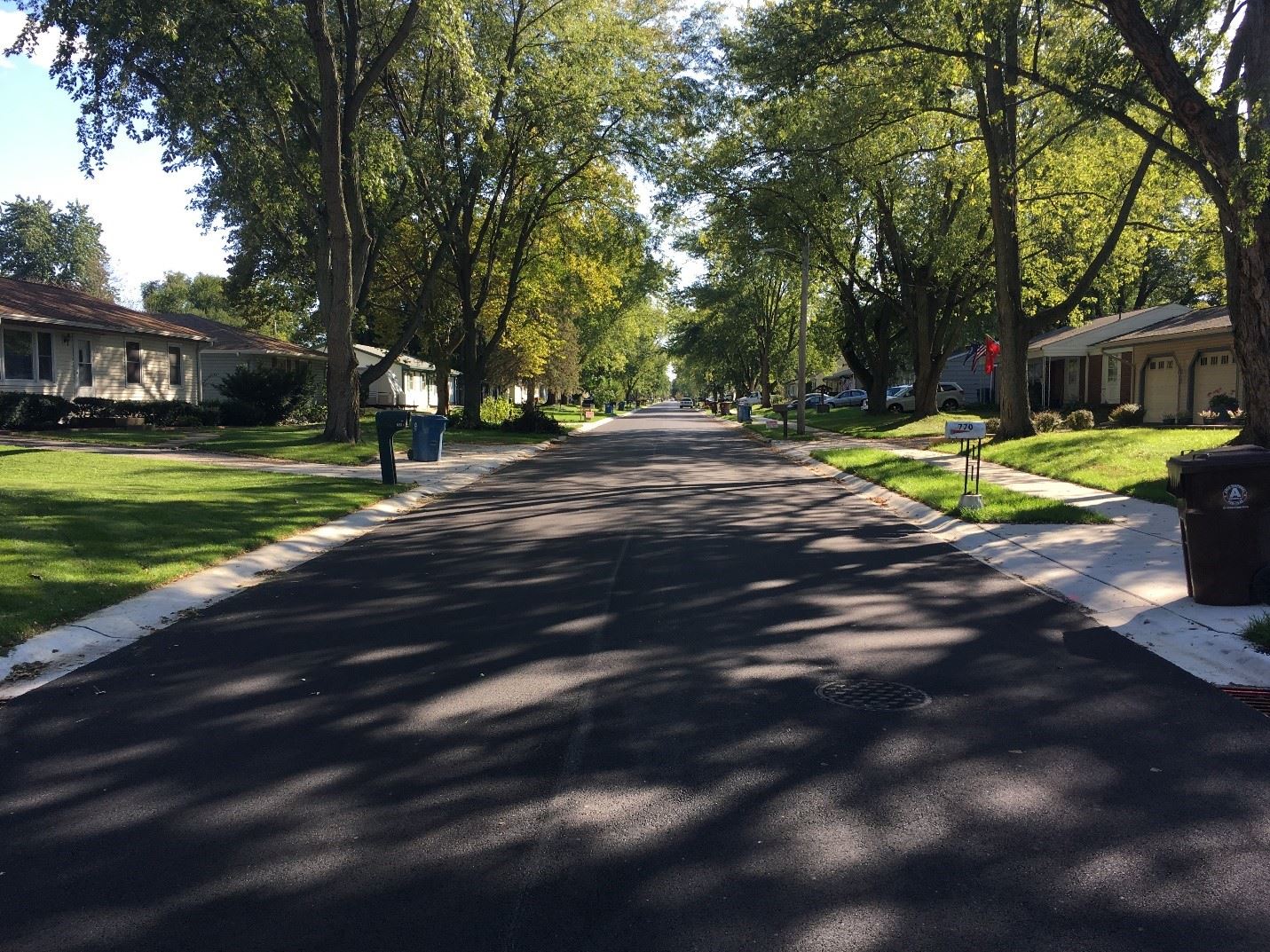 Governor Rd., looking south near LaHonda Dr.